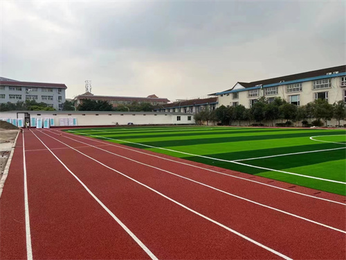 成都塑膠跑道施工案例